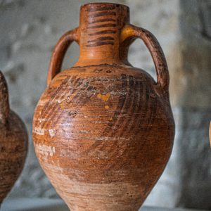 Cruche càntaro en terre cuite marquée de sept griffes 40cm - Les Terres d'Espagne
