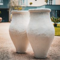 Grande Jarre en Terre Cuite Ancienne 86cm x 44cm - Les Terres d'Espagne