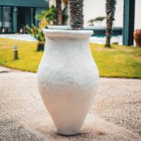 Grande Jarre en Terre Cuite Ancienne 86cm x 44cm - Les Terres d'Espagne