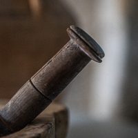 Mortier ancien en pierre Espagne - Les Terres d'Espagne