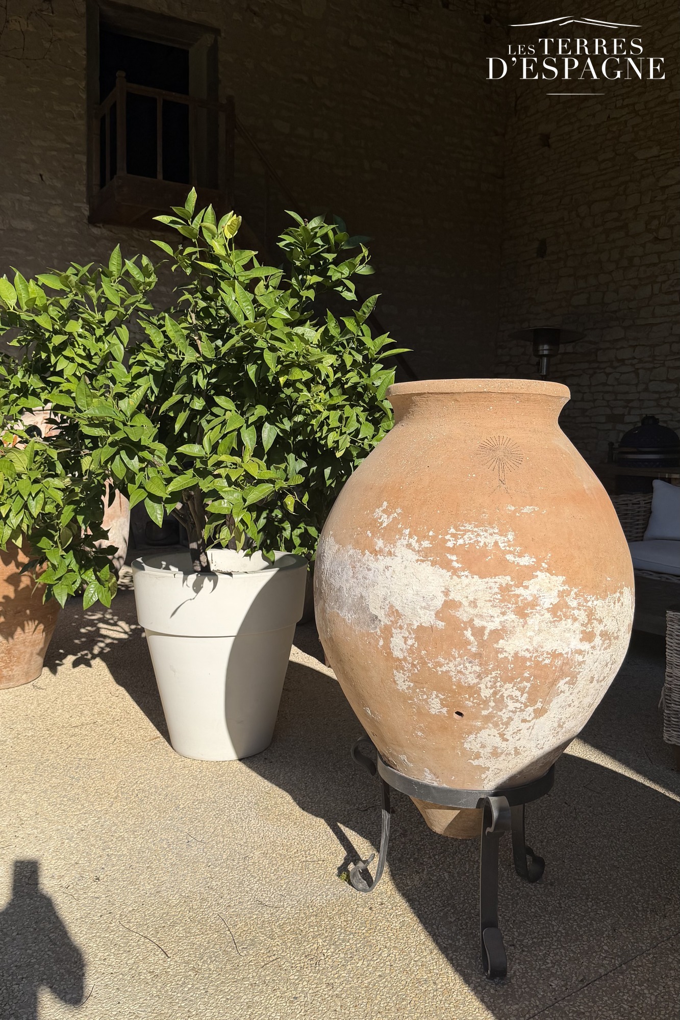 Grandes Jarre en Terre Cuite 130cm x 70cm - Monumentale - Les Terres d'Espagne (2)