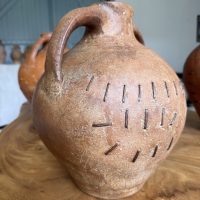 Cruche Cántaro en terre cuite ancienne 43cm x 32cm - Les Terres d'Espagne