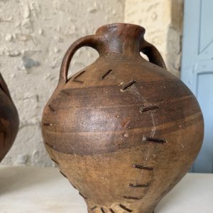 Cruche Cántaro en terre cuite ancienne 43cm x 32cm - Les Terres d'Espagne