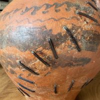 Cruche Cántaro en terre cuite ancienne 43cm x 32cm - Les Terres d'Espagne