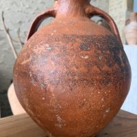 Cruche Cántaro en terre cuite ancienne 43cm x 32cm - Les Terres d'Espagne