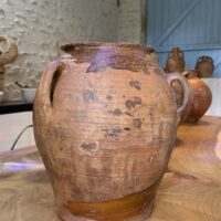 Petite jarre en terre cuite ancienne 40cm x 30cm - Les Terres d'Espagne